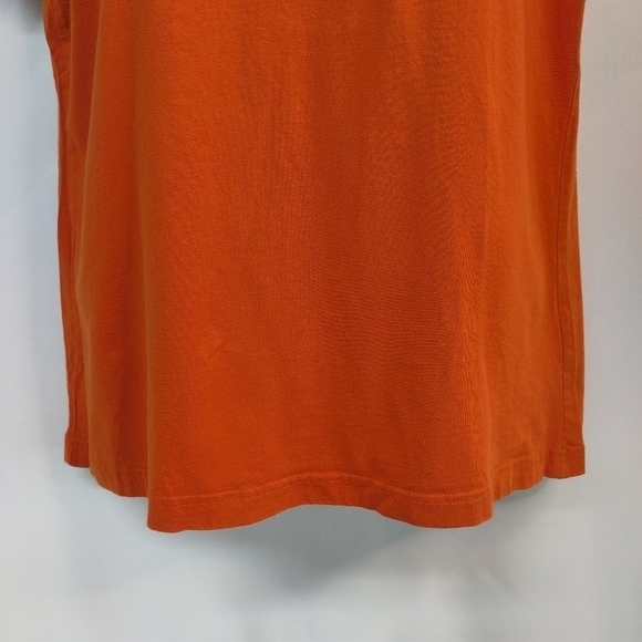 Harley-Davidson Women's Orange V-Neck T-shirt Size L - Picture 5 of 9
